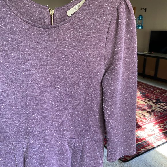 Jack Wills Knee-length Purple dress, Size 6 - Picture 5 of 7